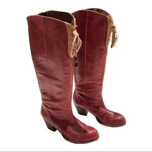 Holding Horses red boots